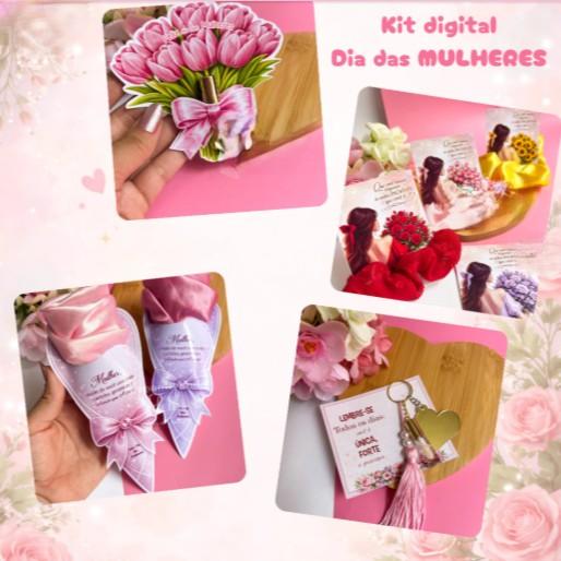 Arquivo de Corte Dia das Mulheres em PDF e PNG