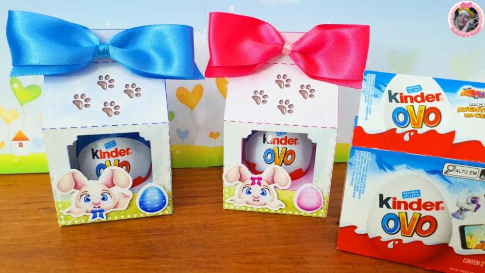 Arquivo de Corte Páscoa para Menina Rosa e para Menino Azul em S