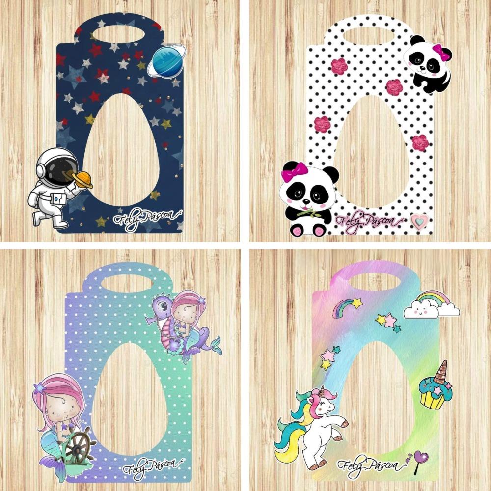 Arquivo de Corte Páscoa - 36 Artes – Porta Ovo de Páscoa 400g