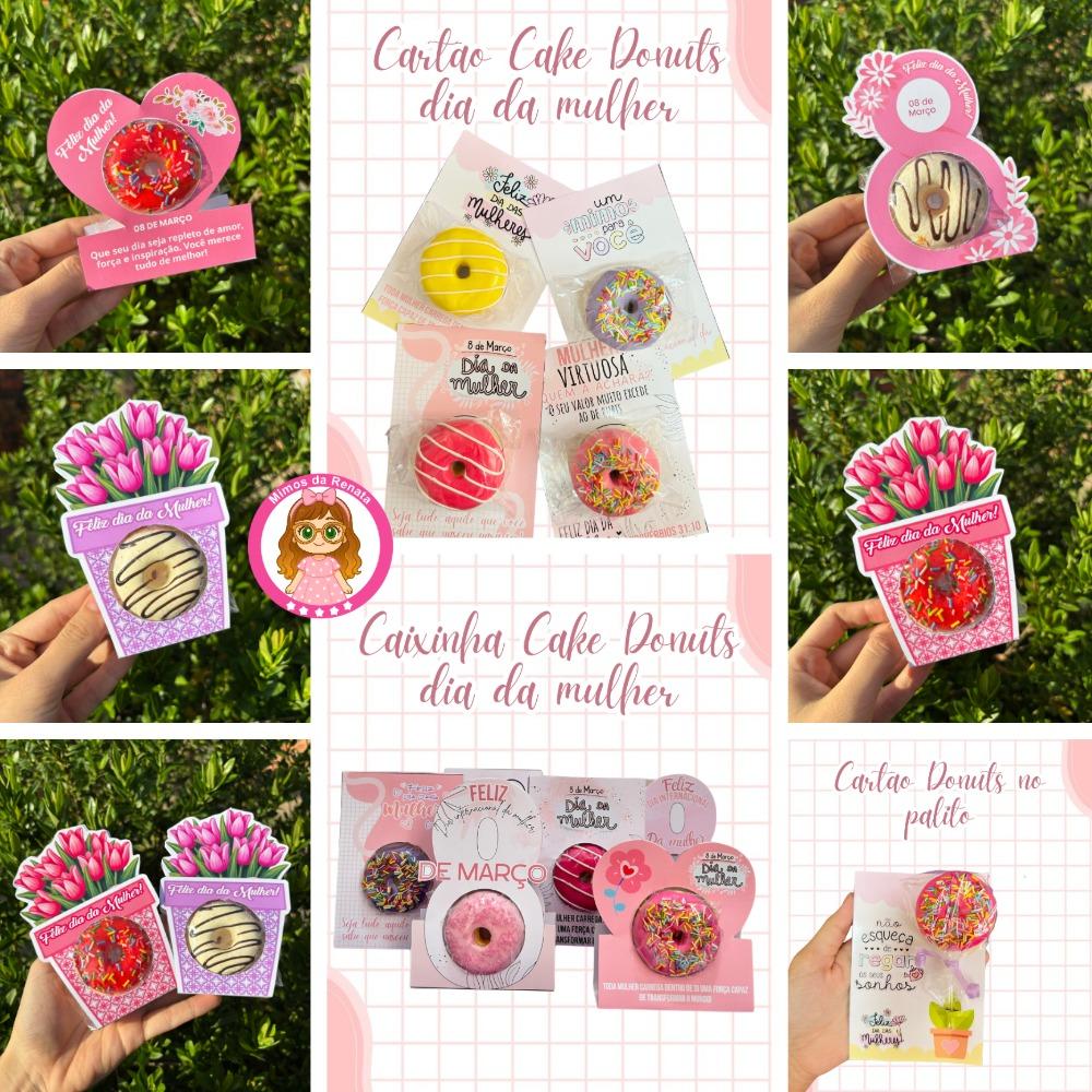 35 Artes – Lembrancinha Donuts Dia das Mulheres Arquivo de Cort