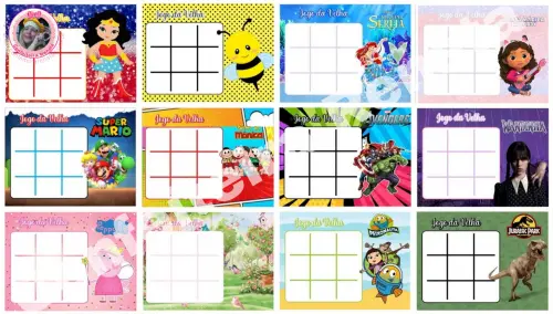 Lembrancinha Jogo da Velha