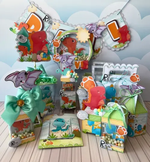 Arquivo de Corte Dino Baby em Studio e PDF