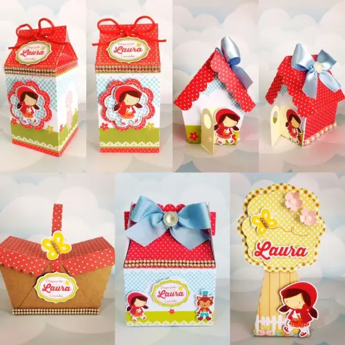 Arquivo de Corte Chapeuzinho Vermelho em Studio e pdf