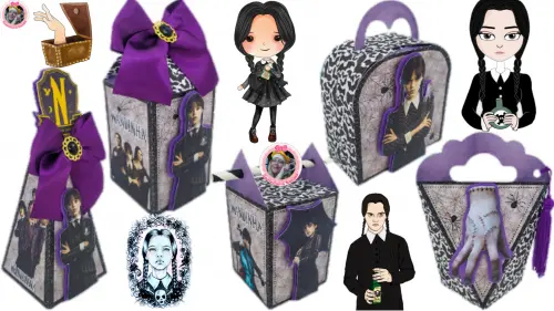 Arquivo de Corte Wandinha em Studio e pdf