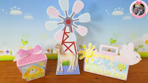 Arquivo de Corte Fazendinha Aquarela