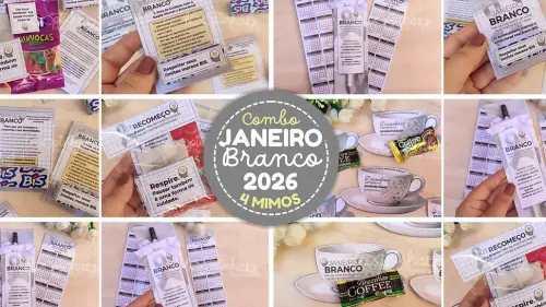 Arquivo de Corte Combo Janeiro Branco 2026 em PDF e PNG