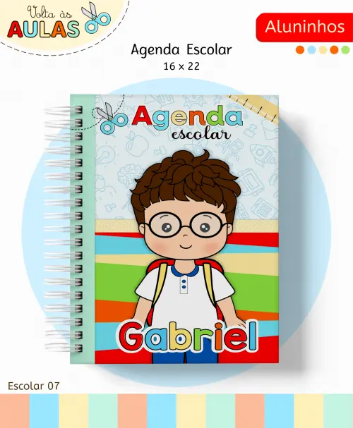 Kit Digital Aluninhos Volta às Aulas Arquivo Digital em PNG e PD