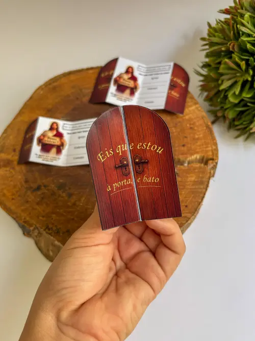 Cartão para Retrovisor Cartão de Visita Cristão para Retroviso