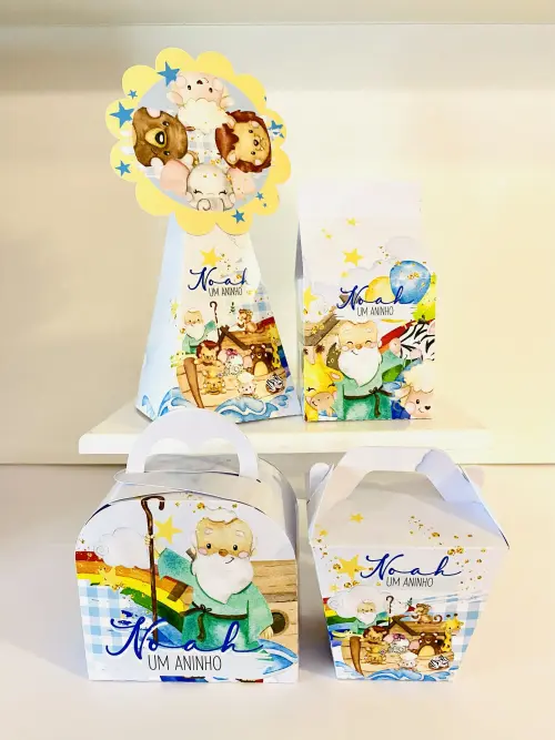 Arquivo de Corte Arca de Noé em PDF e Studio