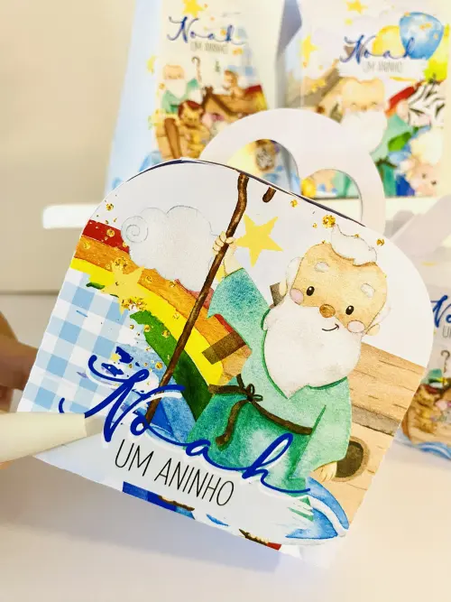 Arquivo de Corte Arca de Noé em PDF e Studio