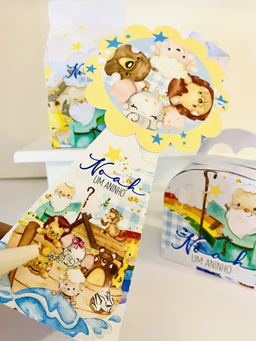 Arquivo de Corte Arca de Noé em PDF e Studio