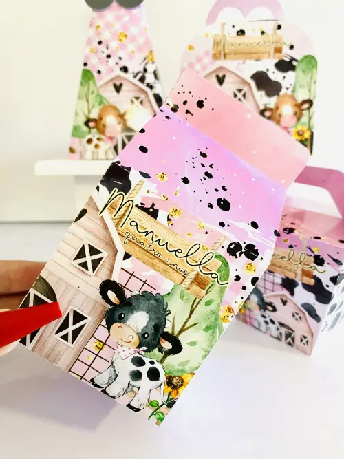 Arquivo de corte Fazendinha Menina em Studio e PDF