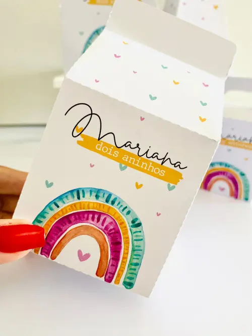 Arquivo de Corte Arco-Íris em PDF e Studio