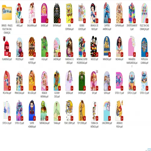 45 Artes – Caixa Cenário Arquivo Digital em PDF