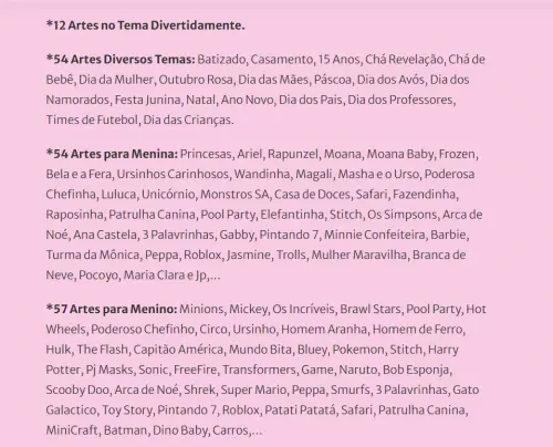 Modelo 2 – Vários Temas Porta 1 Donuts Arquivo Digital em PDF 