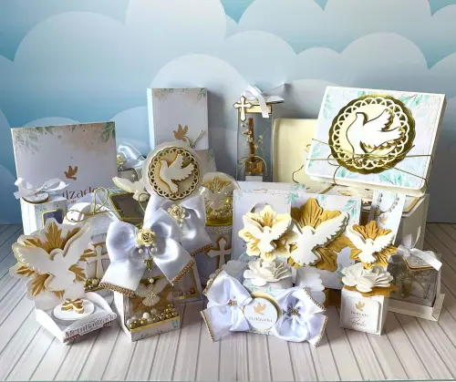 Arquivo de Corte Batizado Luxo em Studio e PDF