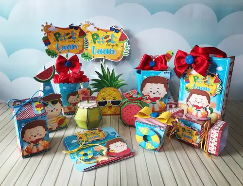 Arquivo de Corte Pool Party Menino em Studio e PDF