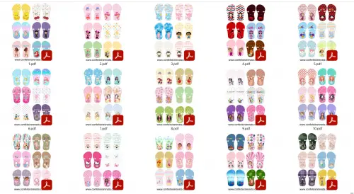 110 Artes – Chinelo para Lembrancinha de Festa 100% Arquivo Dig