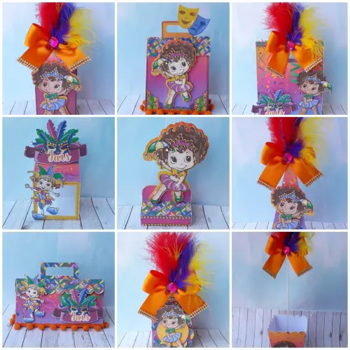 Arquivo de Corte Carnaval em PDF e Studio