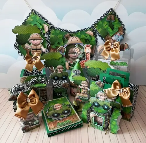 Arquivo de Corte Safari em Studio e PDF