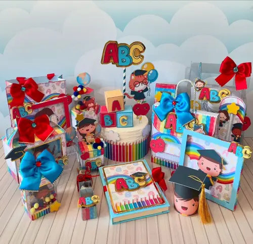 Arquivo de Corte Formatura ABC em Studio e PDF