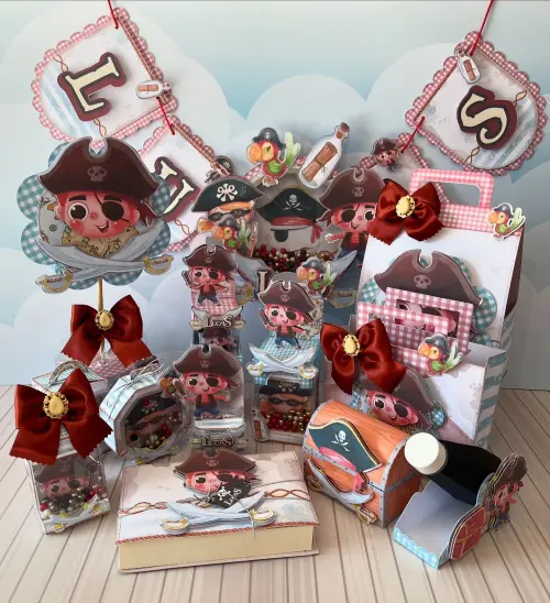 Arquivo de Corte Piratas em Studio e PDF