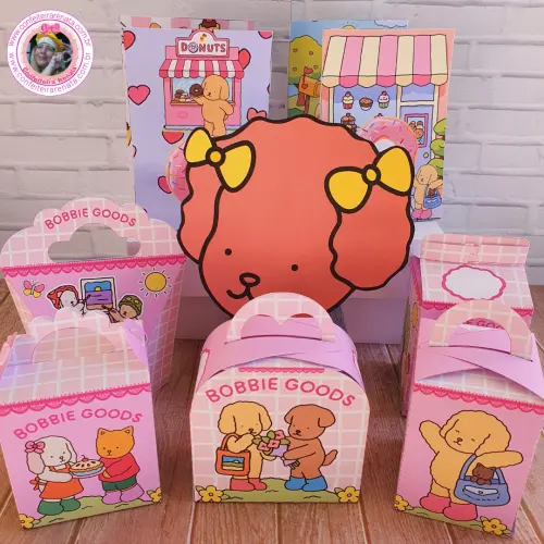 Arquivo de Corte Bobbie Goods Menina em Studio, PNG e PDF