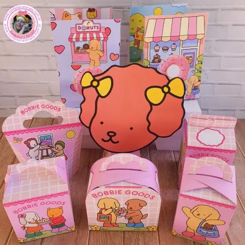 Arquivo de Corte Bobbie Goods Menina em Studio, PNG e PDF