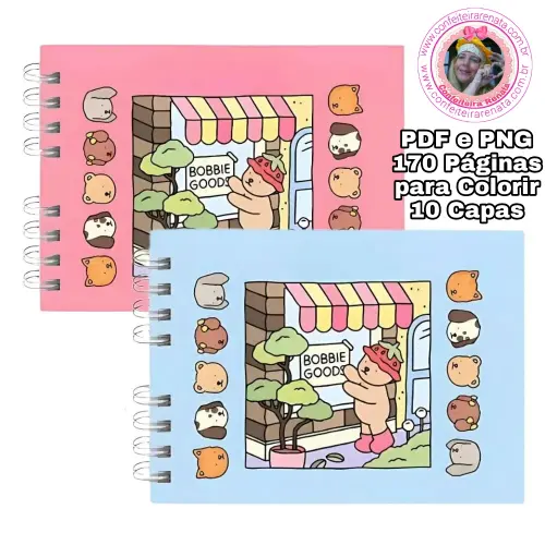 Arquivo de Corte Bobbie Goods Menina em Studio, PNG e PDF