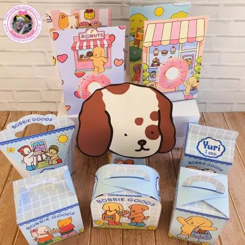 Arquivo de Corte Bobbie Goods Menino em Studio, PNG e PDF