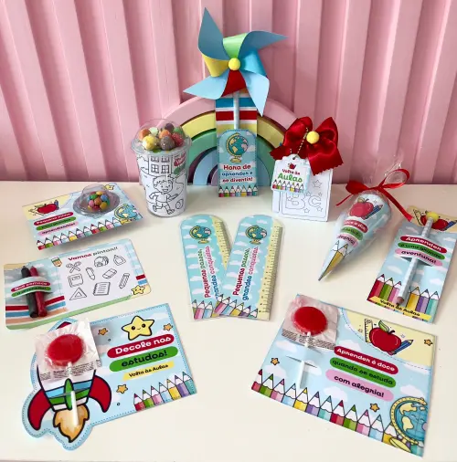 Arquivo de Corte Volta às Aulas em PDF e Studio