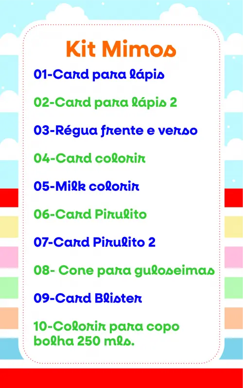 Arquivo de Corte Volta às Aulas em PDF e Studio