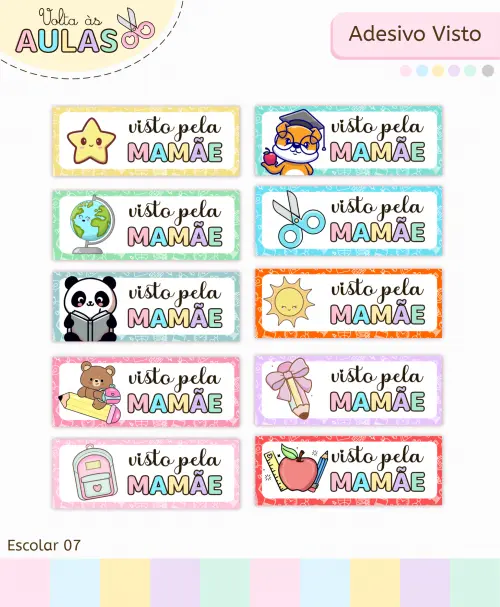 Arquivo de Corte Volta às Aulas em PDF e Studio