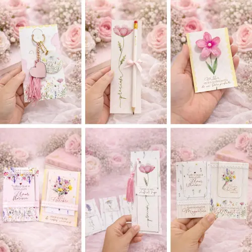 Arquivo de Corte Dia das Mulheres em PNG e PDF