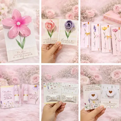 Arquivo de Corte Dia das Mulheres em PNG e PDF