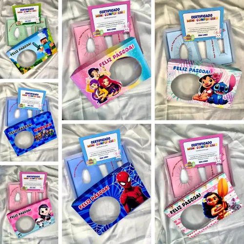 150 Artes – Caixa Mini Confeiteiro para Páscoa Arquivo de Cort