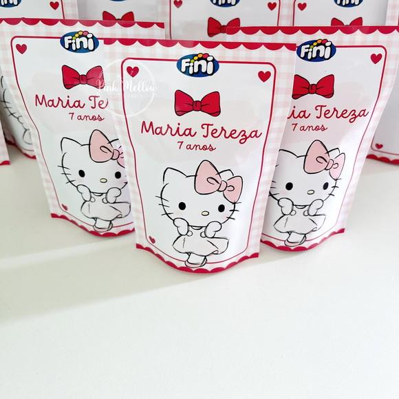 10 Fini Personalizado - Lembrancinha Hello Kitty