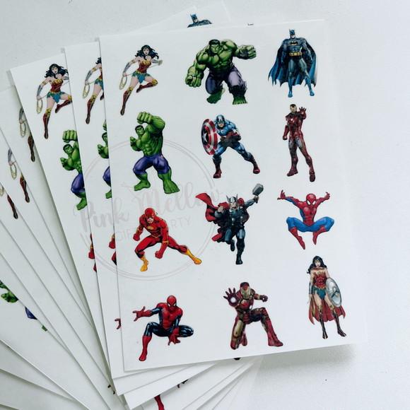 10 Cartelas - Tatuagem Temporária - Qualquer Tema!!
