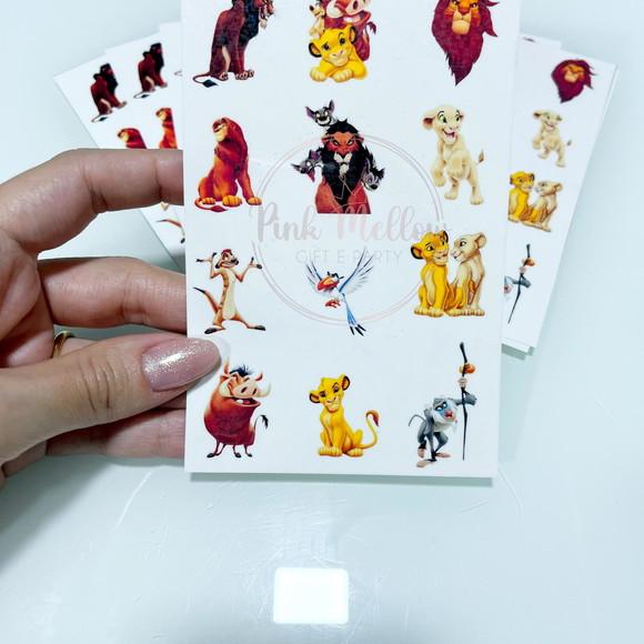 20 Cartelas - Tatuagem Temporária - Qualquer Tema!!