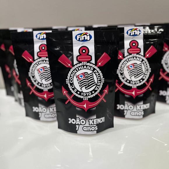 20 Lembrancinha Futebol - Zip 14x20