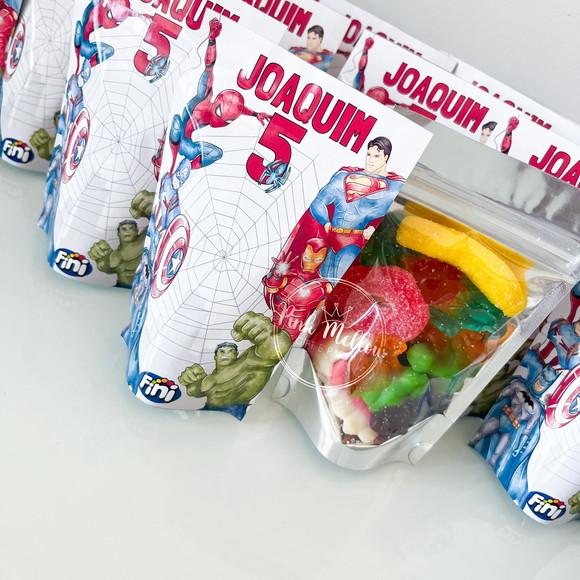 45 Lembrancinha Heróis - Fini Personalizado