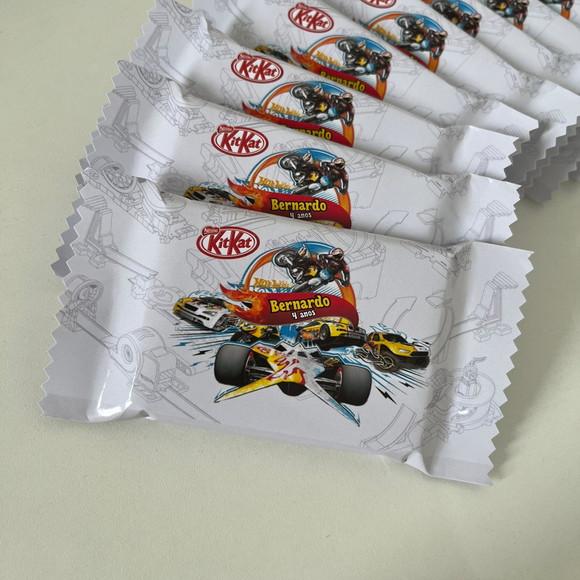 Kit Kat a Bela e a Fera - Lembrancinha Personalizado
