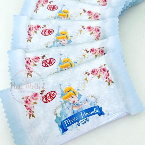 Kit Kat Cinderela - Lembrancinha Cinderela