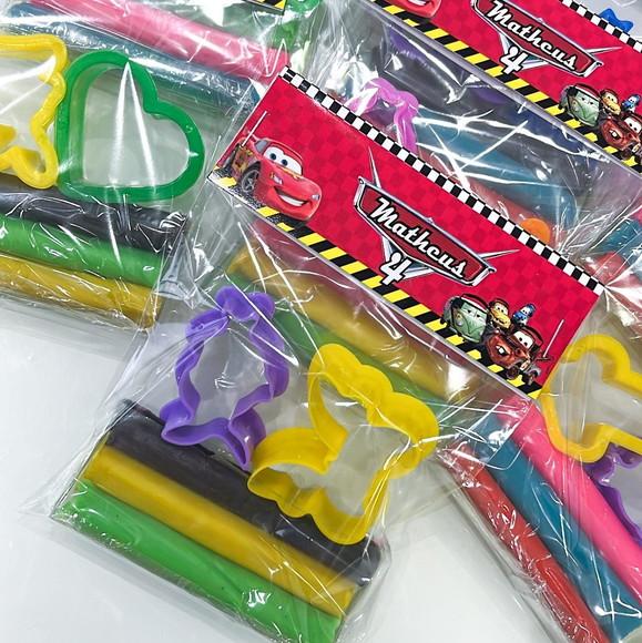 Kit Massinha - Lembrancinha Carros Disney