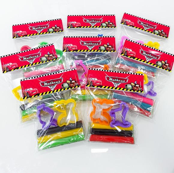 Kit Massinha - Lembrancinha Carros Disney