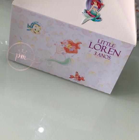 Kit Pintura - Lembrancinha Ariel