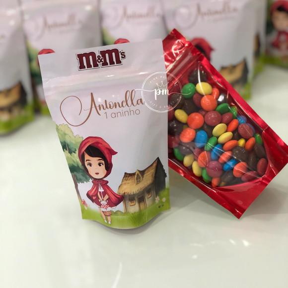 Lembranç Chapeuzinho Vermelho - Chocolate Personalizado