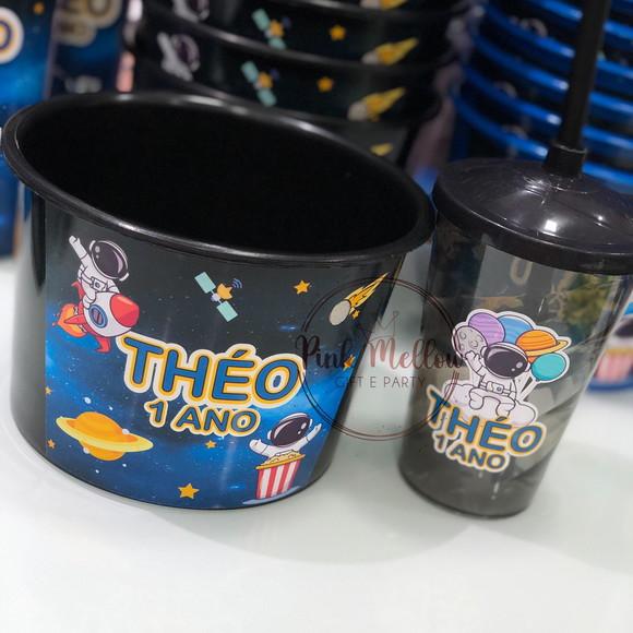 Lembrancinha Astronauta - Kit Cinema Personalizado