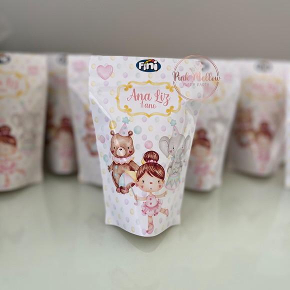 Lembrancinha Circo Rosa - Fini Personalizado
