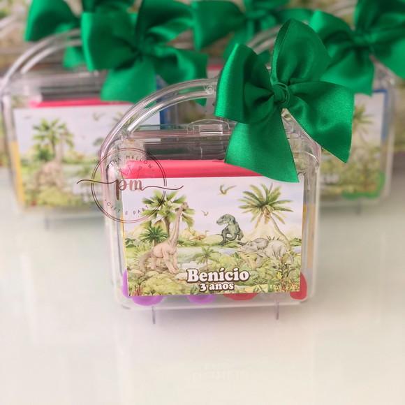 Lembrancinha Dinossauro - Maletinha Personalizado
